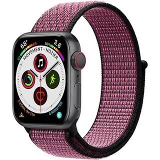 Apple Watch 6 (44mm) Nylon Armbånd - Marine Green