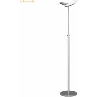 Unilux LED Upligher Zelux gulvlampe metal grå