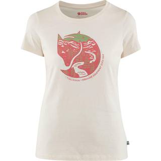 Fjällräven Women's Arctic Fox Print T-shirt Chalk White, XS