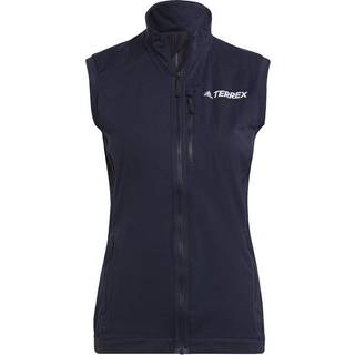 Adidas Women's Terrex Xperior Cross-Country Ski Soft Shell Vest Legink, XS