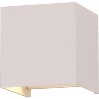 V-Tac 5W LED hvid væglampe - Firkantet, justerbar spredning, IP65 udendørs, 230V, inkl. lyskilde - Dæmpbar : Ved tilkøb, Kulør : Varm