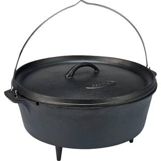 Bon-fire dutch oven med håndtag, støbejern - 5,5 liter