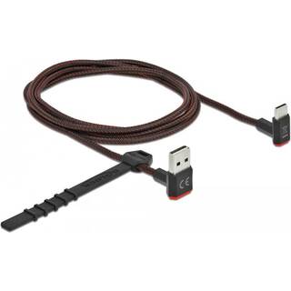 Delock Easy USB-A 2.0 / USB-C 3.1 - Op/nedad vinklet - 1.5 m