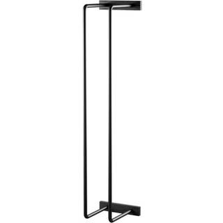 Ekta Living - Toiletrulleholder - Sort metal