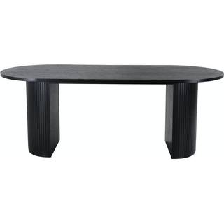 Venture Design, Bianca Oval Dining Table White Wash - White Wash Veneer