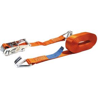 Jumbo bagagerem med click, orange, 38 mm, 6 meter