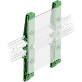 DeLOCK DIN Rail Clip for PCB 122 mm