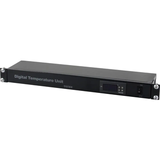 TOTEN 19" 1U digital temperature controller 2x fan conn