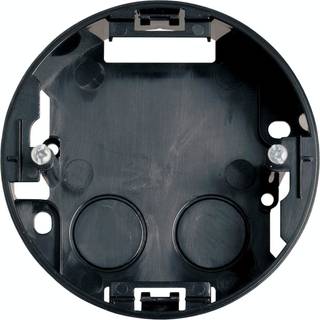 Schneider Electric Dåse 1-rums til påbygget montering, Renova, høj model, til afbrydere, vægudtag, lysdæmper, sort