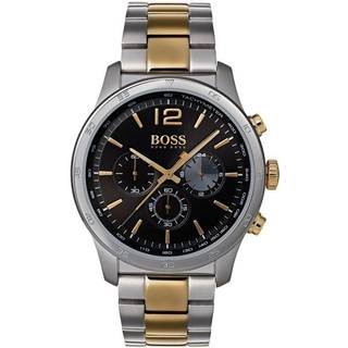 HUGO BOSS Chronograph Black/Gold Herreur HB1513529