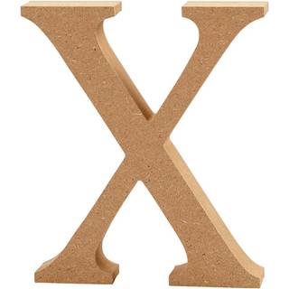 Creativ Company Letter X MDF 8cm 1pc.