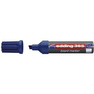 Edding 365-003 blå board marker, skrå spids 2-7mm (10stk.)