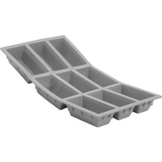 Silikoneform til 9 rektangulære kager, 30 x 17,5 cm - mærket "de Buyer