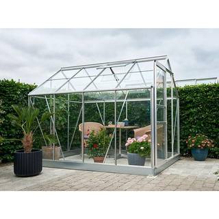 Halls Popular 86 drivhus 5 m² - aluminium