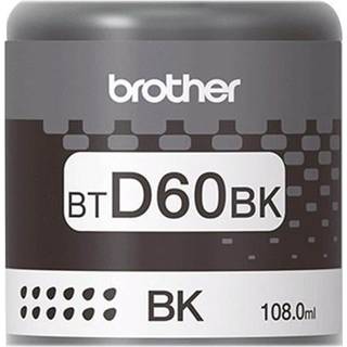 Brother BT D60BK - High Yield - Black Ink - Blækrefill Sort