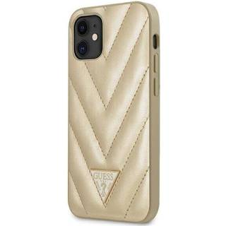 Guess V-quiltet etui (iPhone 12 mini)