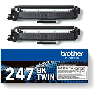 Brother Twinpack TN247BK 2x 3000 sider TN247BKTWIN