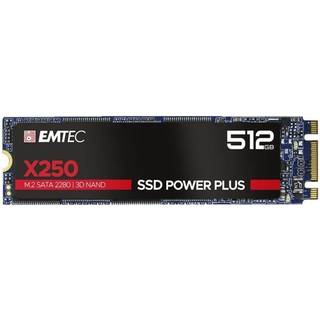 Emtec Power Plus X250 SSD - 512GB - SATA-600 - M.2 2280