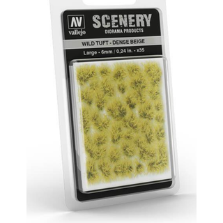 Vallejo Wild Tuft - Dense Beige 6 mm. [Levering: 1-2 dage]