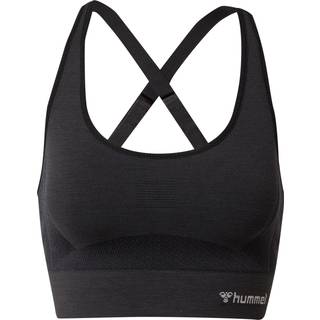 Hummel® - Clea Seamless Sports Top (Black Melange)
