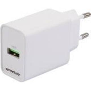Essentials USB-A vægoplader 18W
