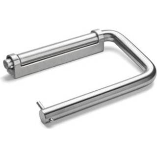 Toiletrulleholder, børstet rustfrit stål • d line