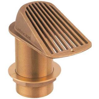 Bordsgennemføring med si Guidi Grated Water Intake 2000, bronze, 1" G (BSP)
