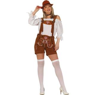 Tyrolese lederhosen, lysebrune