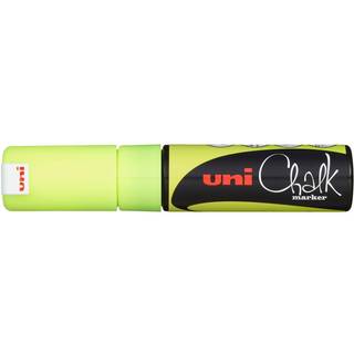 Uni Chalk Marker / PWE Serien / 0,9 mm. ... Fluo Gul PWE-5M