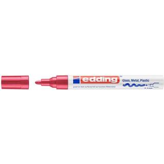 Edding paint marker 750 2-4mm rød 10 stk.