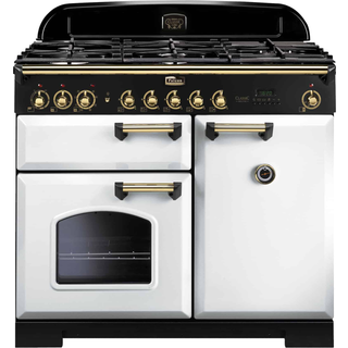 Falcon Classic Deluxe 110 gas - White/mässing