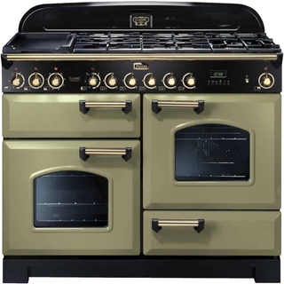 Falcon Classic Deluxe 110 gas - Olive green/mässing