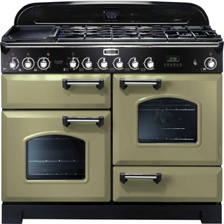 Falcon Classic Deluxe 110 gas - Olive green/krom