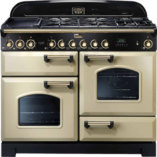 Falcon Classic Deluxe 110 gas - Cream/mässing