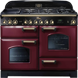 Falcon Classic Deluxe 110 gas - Cranberry/mässing