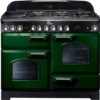Falcon Classic Deluxe 110 gas - Racing green/krom