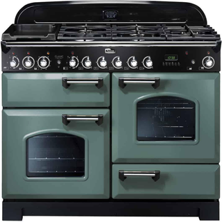 Falcon Classic Deluxe 110 gas - Mineral green/krom