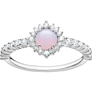 Thomas Sabo TR2344-166-7 Damen-Ring Opalfarbener Stein