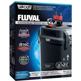 FLUVAL 407, 1450 ltr./t. 23W. 150-500 L.