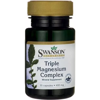 Triple Magnesium-kompleks, 400 mg - 30 kapsler