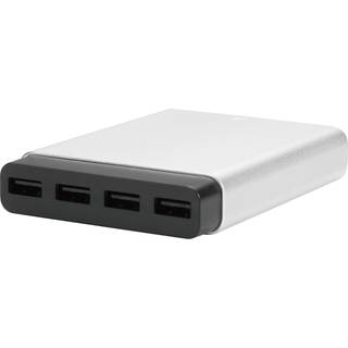 Just Mobile AluCharge multi-port USB charger - the world's slimmest USB charger