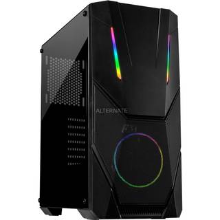 Inter-Tech IT-3303 Hornet - Kabinet - Tower - Sort