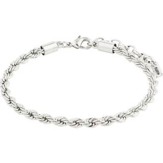 Pilgrim PAM robe chain armbånd sølvbelagt