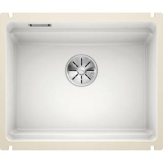 BLANCO ETAGON 500-U krystalhvid KP UXI køkkenvask i keramisk porcelæn krystalhvid 54 x 456 cm