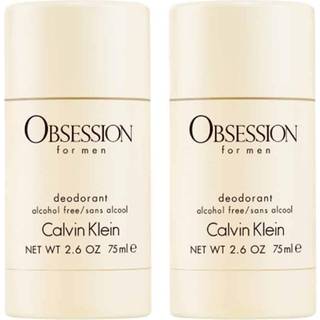 2-pack Calvin Klein Obsession For Men Deostick 75ml