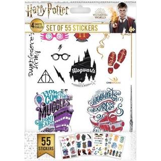 Cinereplicas Harry Potter Stickers Set of 55 stickers