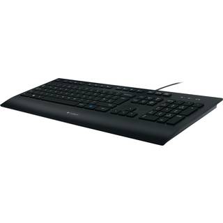 Logitech K280E Pro f/ Business tastatur Kontor USB QWERTZ Tysk Sort