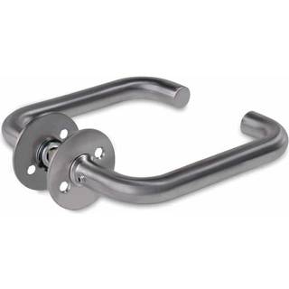 Lockit dørgreb 19 U m. massiv roset