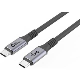 MicroConnect USB-C kabel (USB4 SuperSpeed+, 100W) | 4 meter | PRIS-MATCH