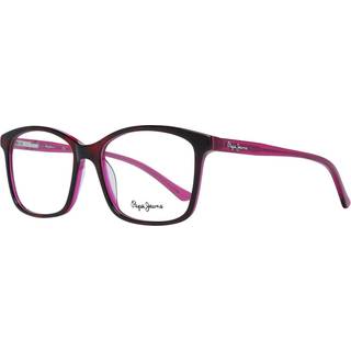 Pepe Jeans PJ3269 C2 52 Briller Kvinder Krystalklar - Transparent Burgundy - 52mm